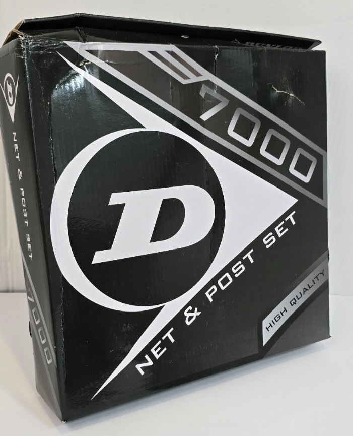 Table Tennis Net Set Dunlop NP7000 Clamp Post Adjustable Ping Pong Net Kit