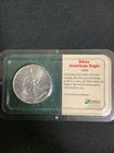1990 American Silver Eagle UNC in Littleton Packaging