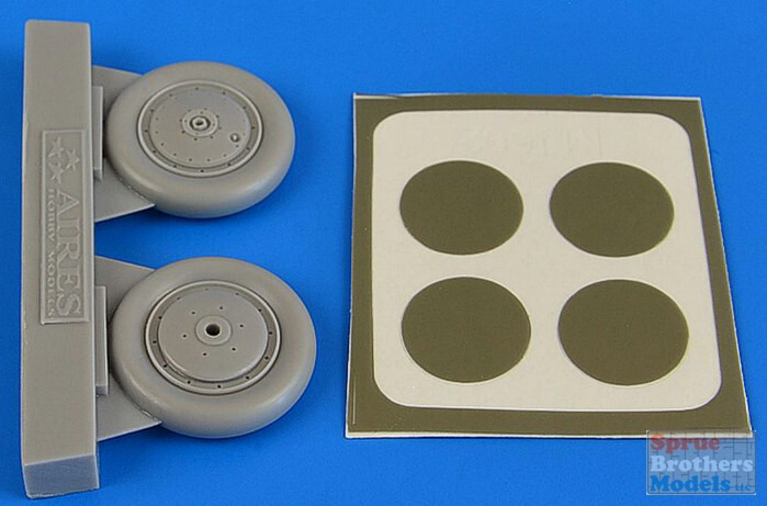 ARS4692 1:48 Aires I-153 Chaika Wheels & Paint Masks (ICM kit)