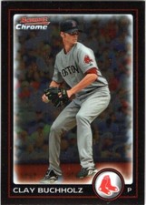 2010 Bowman Chrome #83 Clay Buchholz Boston Red Sox