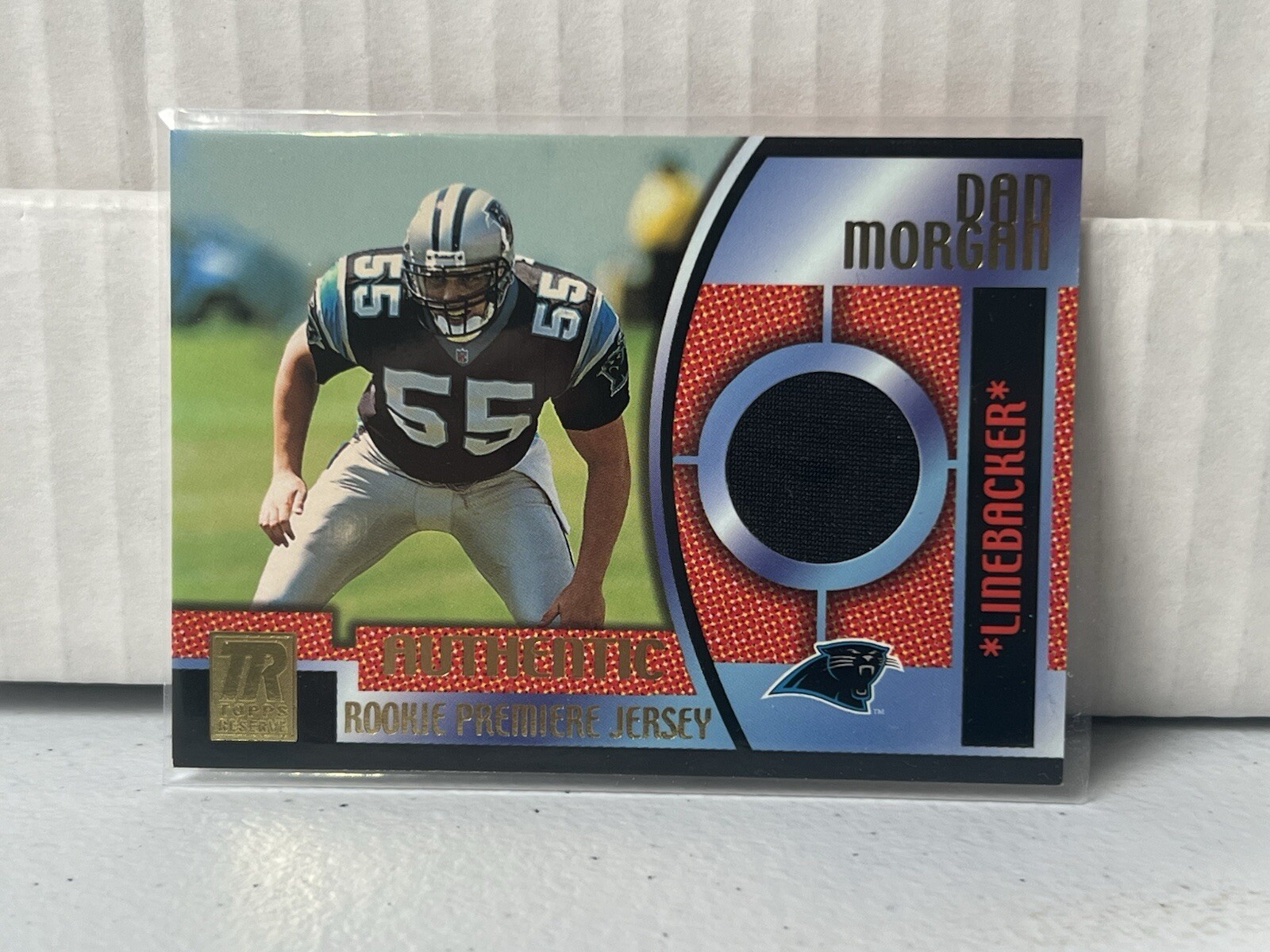 2001 Topps Reserve Rookie Premier Jerseys #TRRDM Dan Morgan  (19631)