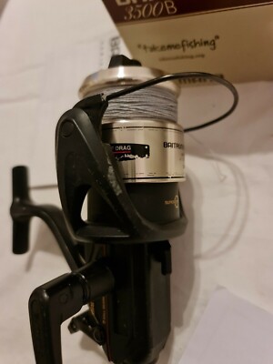 shimano baitrunner 3500b spinning reel D Balance and propulsion line management system helps the reel cope with braided super lines Shimano Baitrunner 3500, Fishing Reel,