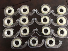 15 PK Transparent Tape with Dispenser