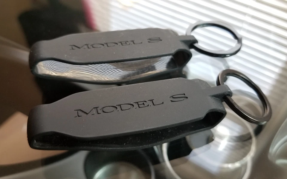 Cubierta de llavero Tesla Motors rara para modelo S (2) Foto 3 de 3