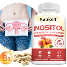 INOSITOL MYO-INOSITOL & VITAMIN B8 HIGH STRENGTH 1000MG OVARIAN HEALTH SUPPORT