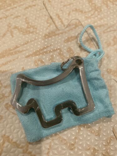 Scotty Cameron Key Chain - Cookie Cutter Scotty Dog - Tiffany Blue Paint Fill