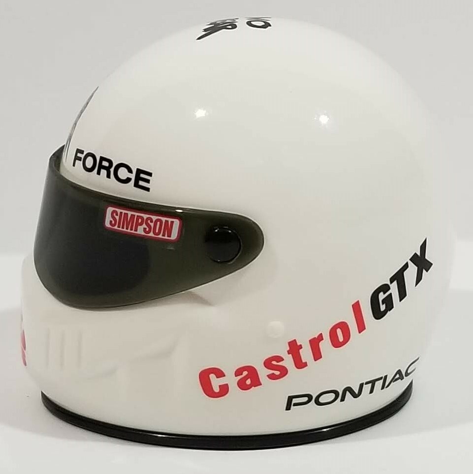 Simpson Limited First Edition John Force Mini Race Helmet Castrol