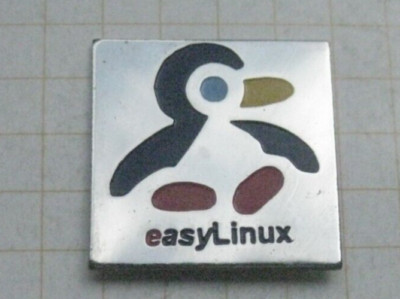SUSE / easy LINUX / PINGUIN ............................... Computer-Pin (204c)