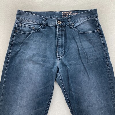 Sean John Hamilton Classic Relaxed Fit Jeans Mens 32x30 Dark Blue