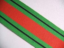 WWII Defence Medal Ribbon 1939-45 Full Size 16cm long