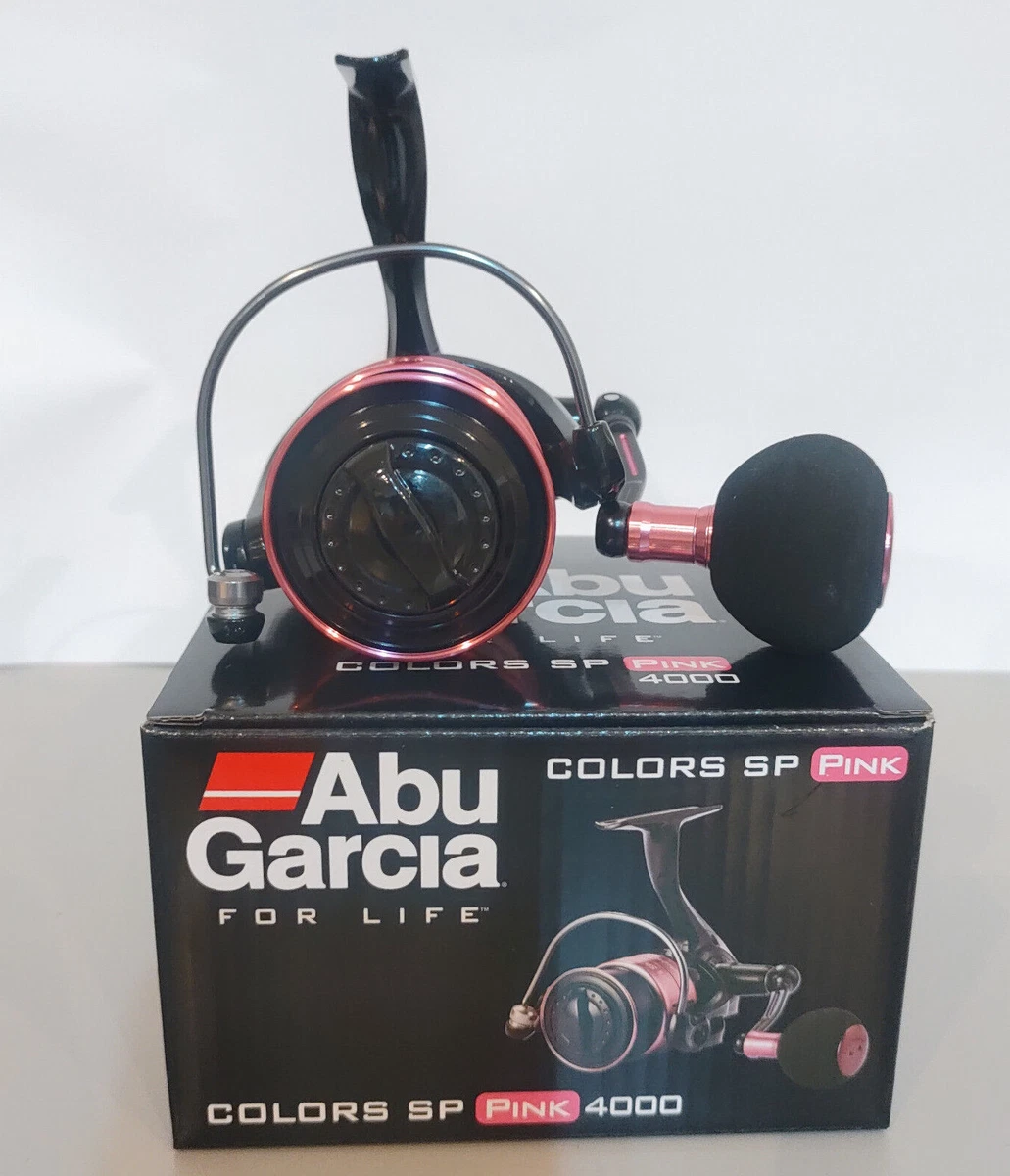 Abu Garcia COLORS SP PINK 4000 Spinning Fishing Reel 1547061 Free