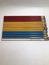 Vintage Pueblo Empire Pencil Co USA Lot of 15 Colored Barrel Pencils 6938 No 2