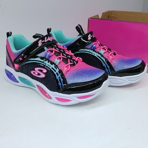 pink and purple skechers