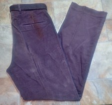 Vintage 70s Levis Sport Classic Brown Corduroy Jeans 32x30 Trousers with Belt