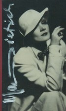 CINEMA film photo signed by Marlene Dietrich
