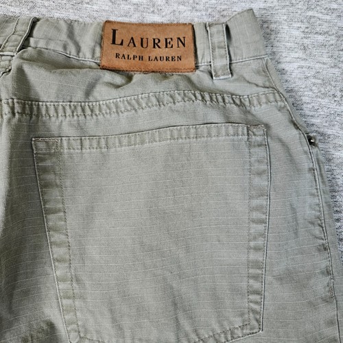 Lauren Ralph Lauren Womens Ripstop Straight Leg Pants Size 6 29" Inseam Hiking - Picture 3 of 11