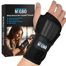 MTGBO Wrist Brace for Carpal Tunnel Men and Women - Right Hand,S/M Open BOX