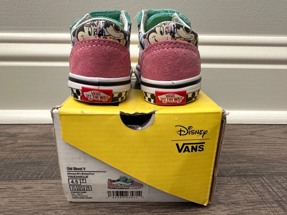 Hinder Carrière mooi zo DISNEY x VANS OLD SKOOL V 80's Mickey Mouse Baby Toddler Shoes 4.5 VN0A344KUJE | eBay Hinder Carrière mooi zo DISNEY x VANS OLD SKOOL V 80's Mickey Mouse Baby Toddler Shoes 4.5 VN0A344KUJE | eBay