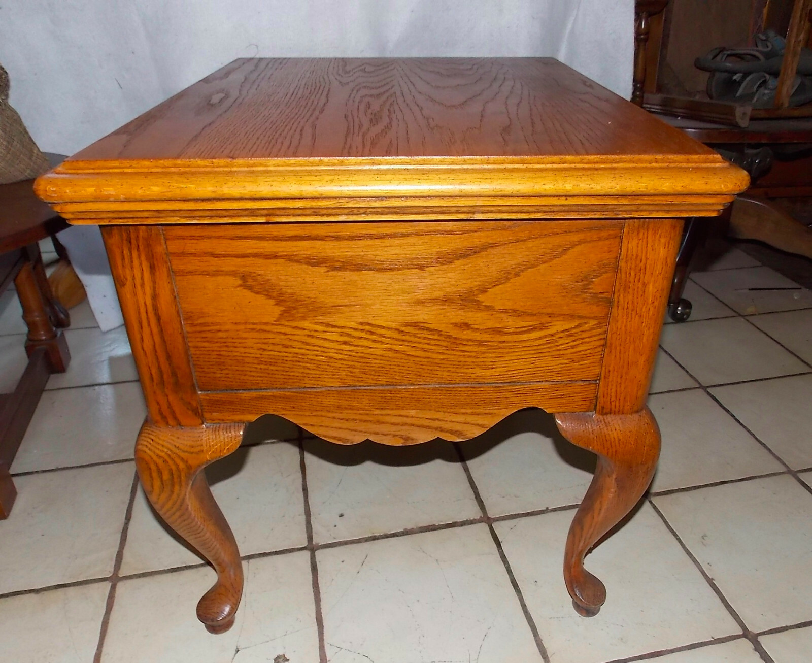 Mid Century Oak End Table / Side Table (ET10) eBay