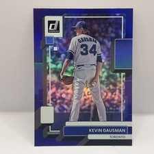 2022 Panini Donruss Baseball Kevin Gausman Base #215 Holo Purple Parallel