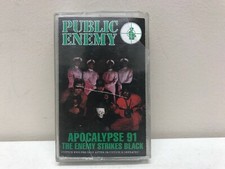 Public Enemy Apocolypse 91 The Enemy Strikes Black Cassette