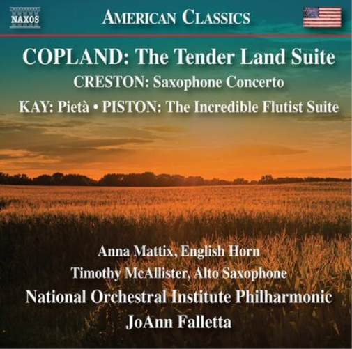 Aaron Copland Copland: The Tender Land Suite/Creston: Saxophone Concerto/.. (CD)