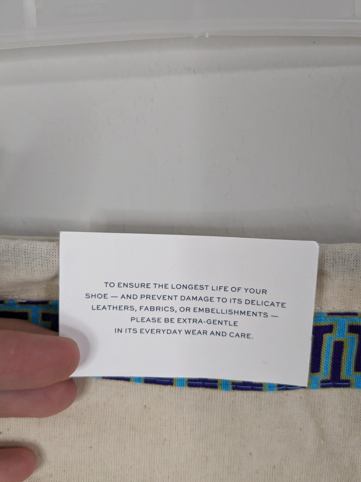 Tory Burch Dust Bag 12x14 Beige Drawstring thumbnail 6