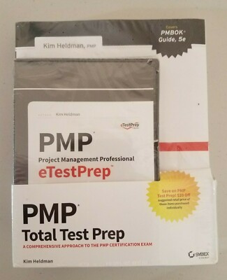 PMP Total Test Prep by Kim Heldman PMPOK Guide, 5e Study Tool Sybex