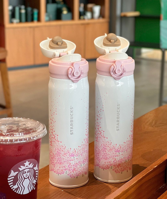 桜タンブラー♡Starbucks Starbucks Japan Sakura 2024 Cherry Blossoms Tumbler