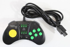 Hori Fighting Commander SEGA Saturn SS Turbo Controller Boxed HSS-08 Japan GC133