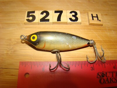 U5273 H WOOD MANUFACTURING COMPANY FISHING LURE ARKANSAS SURFACE SPOT TAIL  | eBay