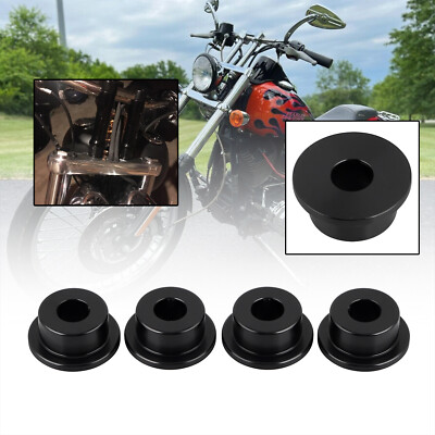 Handlebar Riser Bushings Mounts For Harley Dyna Street Bob Low Rider Super Glide