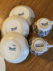 BLUE DANUBE JAPAN 10 PCS.  3 DINNER PLATES, 2 BREAD & BUTTER, 2 CUPS & 3 SAUCERS — photo 5