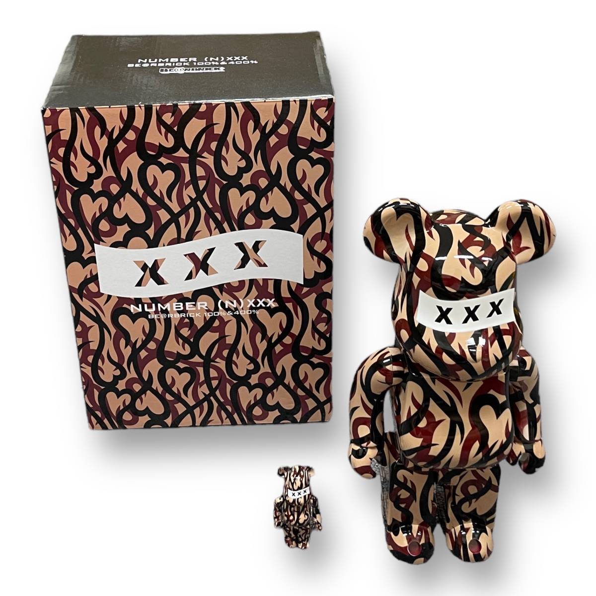 BE@RBRICK NUMBER (N) XXX 100% & 400% Set