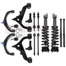 For 06-08 Dodge Ram1500 4WD Front Complete Rear Shock Strut Control Arm Sway Bar