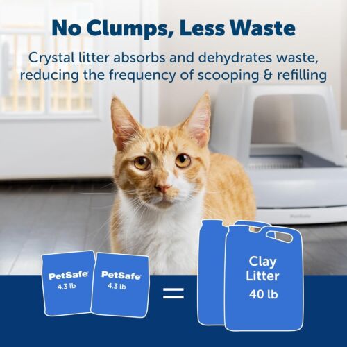 ScoopFree Premium Crystal Cat Litter - 5x Better Odor Control Than Clay Litter - Picture 7 of 9