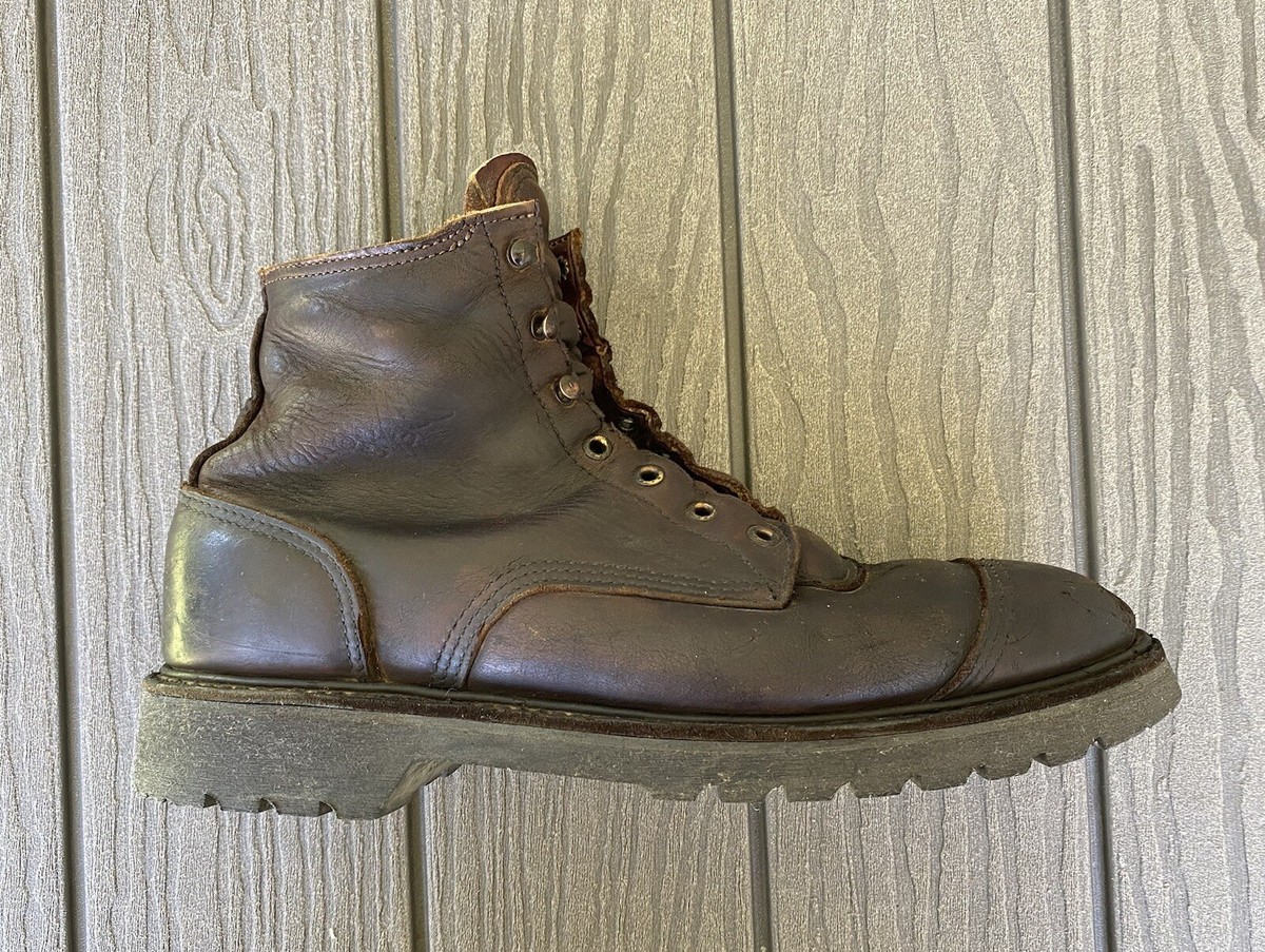 Vintage Men's Red Wing boots 12 Redwing 998 Vibram Soft Cap Vintage Men's Red Wing boots 12 Redwing 998 Vibram Soft Cap