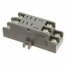 QTY-1 IDEC Relay Socket Chassis Mount 8 Pos SH Series SH2B-02