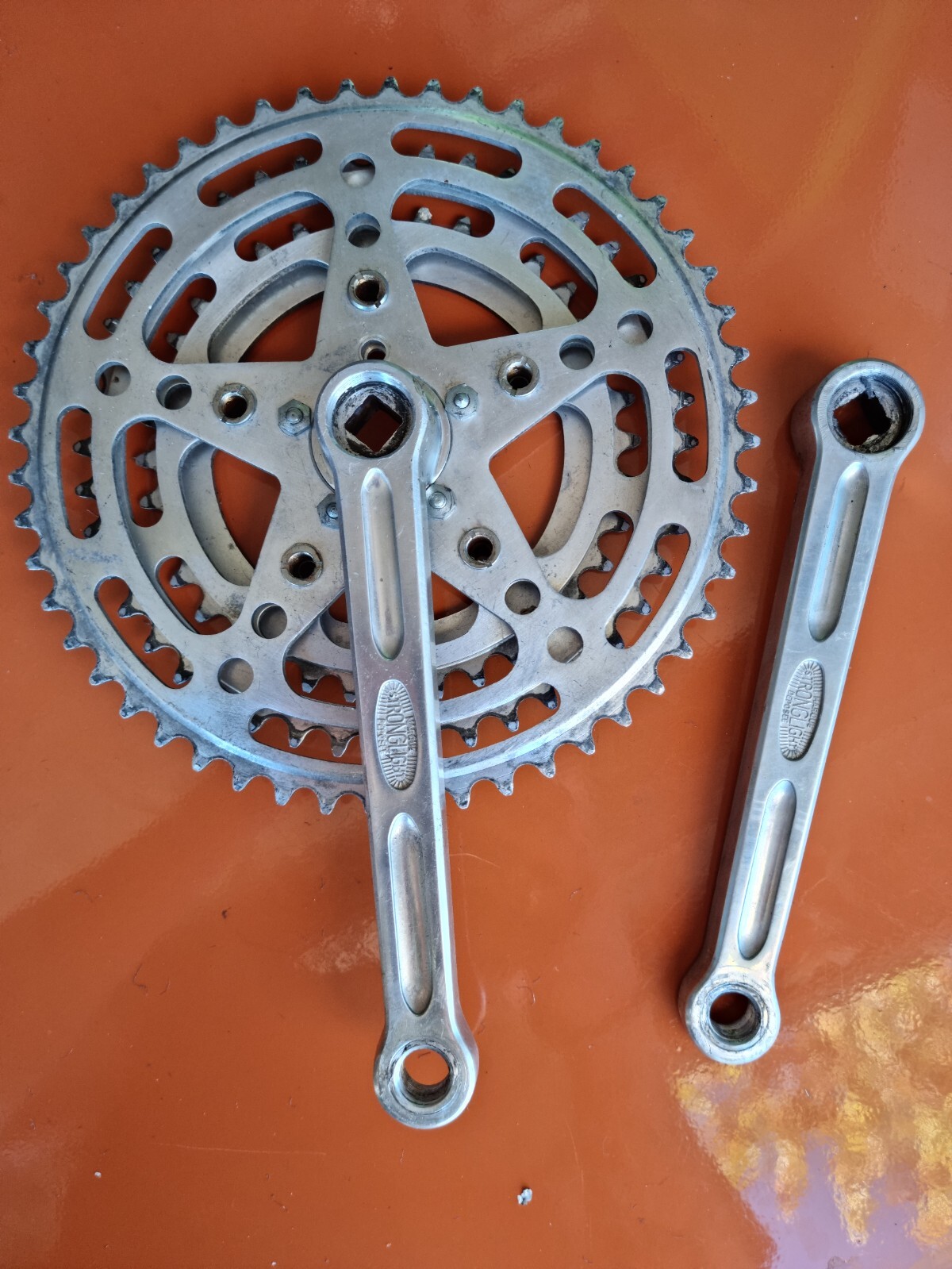 Pédalier Stronglight TS 50/40 France 14x1.25 – Vintage Vélo Course Années 70