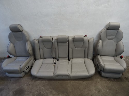 AUDI RS6 4B SITZE Ausstattung LEDER RECARO SILBER GRAU ORIGINAL S6 A6 RS NAPPA