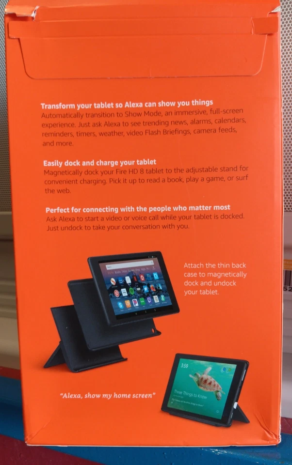 Amazon Show Mode Charging Dock for Fire HD 8 (7th and 8th Generation) - Black - Image 2 of 2