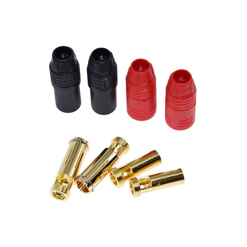 6 Pairs AS150 Connector 12PCS Male+Female Plug 7mm Gold Plated Banana Plug Set - Picture 3 of 7