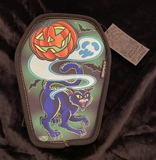 Kreepsville 666 Coffin Pouch Cat Ghost Jack-o...