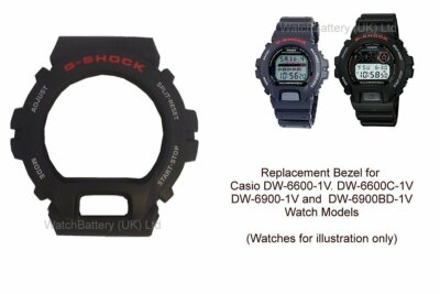 Casio Bezel for DW-6600, DW-6900, DW-6600C,DW-6900BD - Watch Case