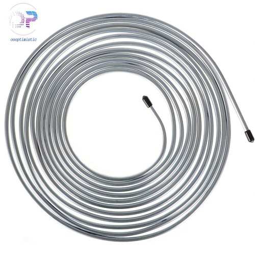 1/4 OD 25ft Coil Roll & 16 Tube Nut Fittings Brake Line Tubing Kit Free shipping - Picture 3 of 6