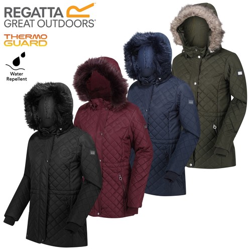 Regatta Womens Zella Insulated Jacket Navy 10