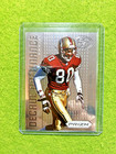 Jerry Rice 1st Prizm Card SILVER CHROME SP 2012 Panini Decade Dominance SF 49ers
