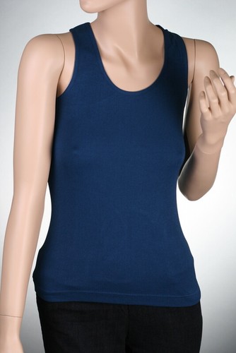 10pc Wholesale Bulk Junior's Seamless Ribbed "RACERBACK" Tank Top Yoga One Size - Picture 18 of 21