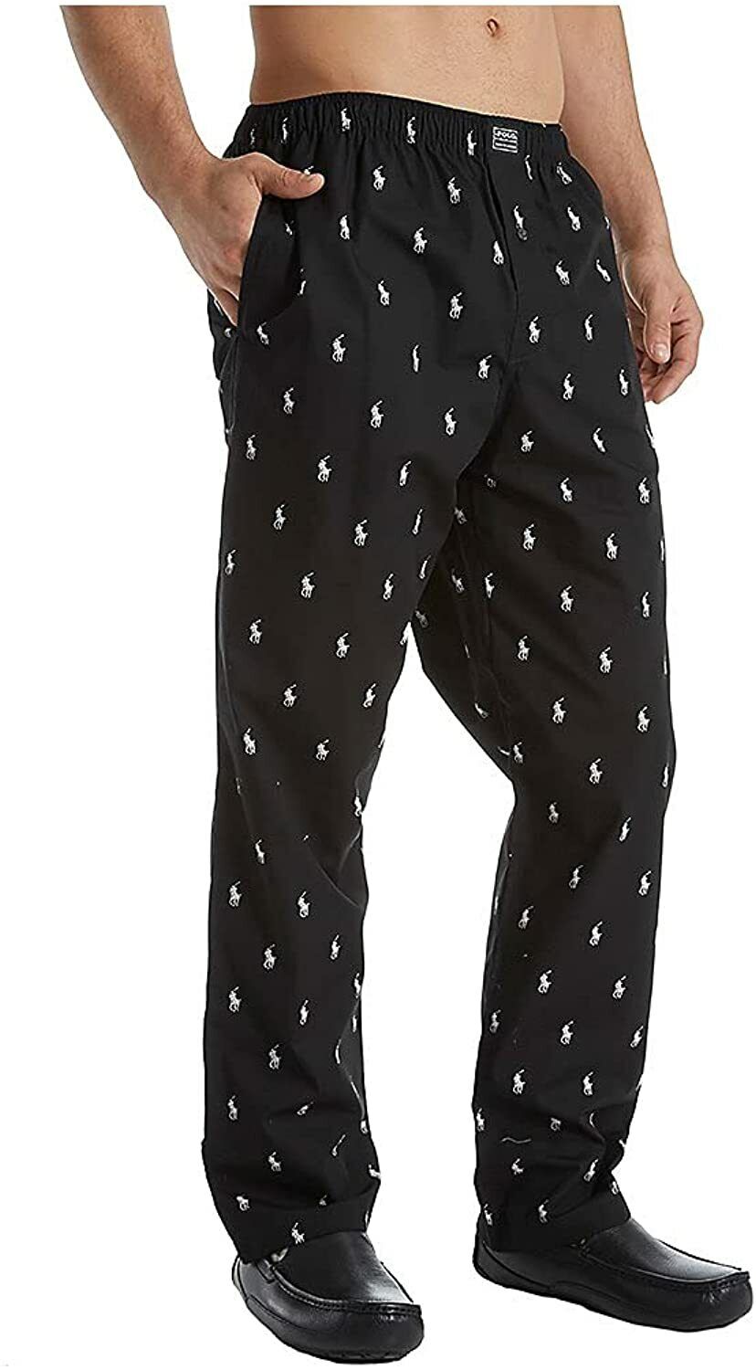 Polo Ralph Lauren Men's All Over Pony Sleep Draw String Pants Sizes L & XL