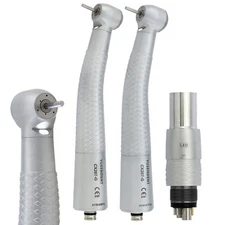 COXO Dental Fiber Optic Air Turbine High Speed Handpiece NSK Coupler 6 Pin LED